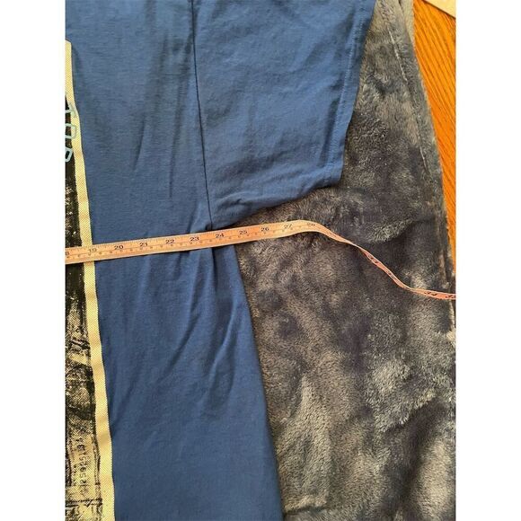 *3/$15 Hybrid Men's 2XL Blue Graphic Print Crew Neck T-Shirt - Picture 2 of 4